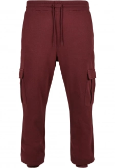 Cargo Sweatpants cherry