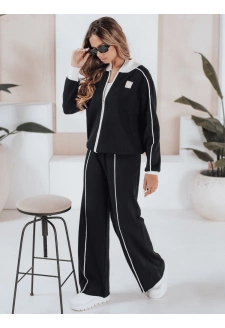 Damski komplet sportowy MISSVIBES czarny Dstreet AY1155