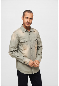 Hardee Denim Shirt olive grey