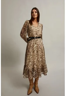 WOMEN'S DRESS Z-SU-4527 GREY