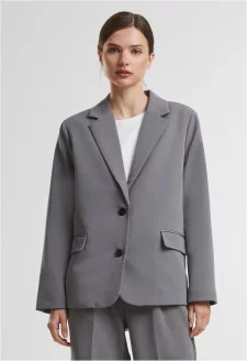 Ladies Long Blazer cloudgrey