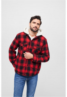 Lumberjacket Hooded red/black