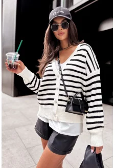 Női pulóver BREEZY ekrü Dstreet MY1987