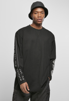 Chinese Symbol Oversized LS black