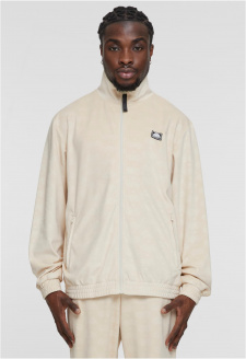 Southpole AOP Velour Jacket sand