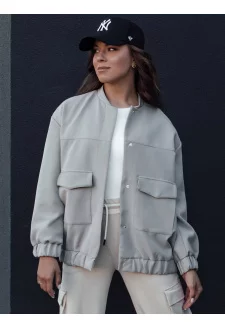 Női átmeneti kabát QUESI szürke Dstreet TY4474