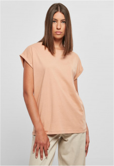 Ladies Extended Shoulder Tee amber