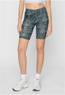 Ladies AOP Cycle Shorts black/white