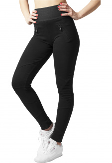 Ladies Interlock High Waist Leggings blk/blk