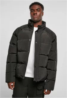 Raglan Puffer Jacket black