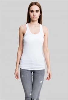 Ladies Jersey Tanktop white