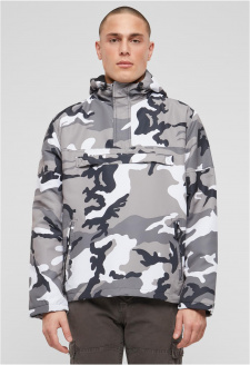 Fleece Pull Over Windbreaker snowcamo