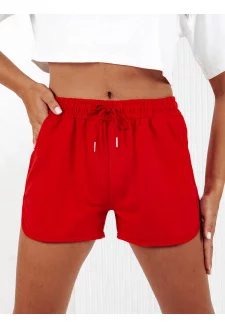 Női sportos rövidnadrág GO SPORT piros Dstreet SY0408