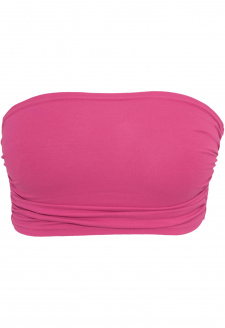 Ladies Bandeau Top fuchsia