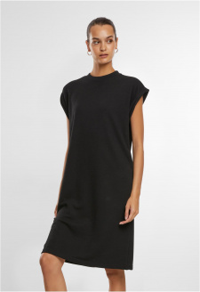 Ladies Light Terry Dress black