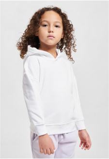 Girls Organic Hoody white