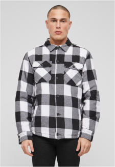 Lumberjacket white/black