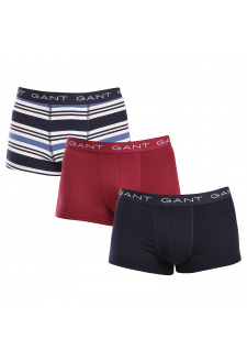 3PACK férfi boxer Gant többszínű