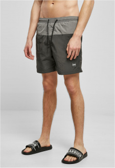 Block Swim Shorts blackbird/asphalt