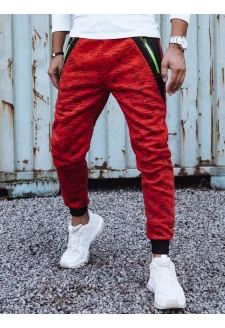 Férfi melegítőnadrág piros Dstreet UX4442