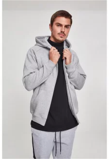 Zip Hoody grey
