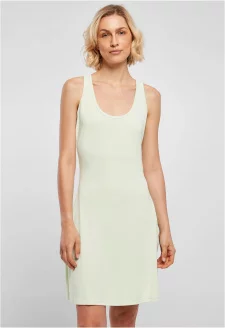 Ladies Modal Short Racer Back Dress lightmint