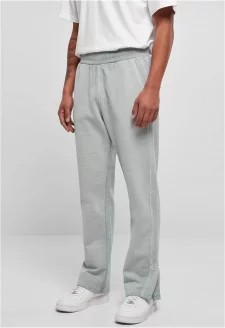 Heavy Terry Garment Dye Slit Sweatpants summerblue