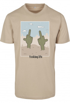 Fucking Life Tee sand