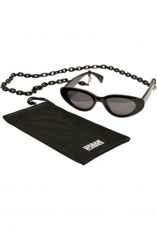 Sunglasses Puerto Rico With Chain black