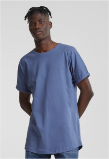 Long Shaped Turnup Tee vintageblue