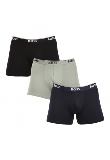 3PACK férfi boxer BOSS többszínű