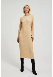 WOMEN'S DRESS Z-SU-4505 BEIGE