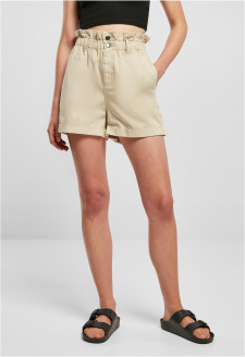Ladies Paperbag Shorts softseagrass