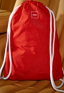 Basic Gym Sack red