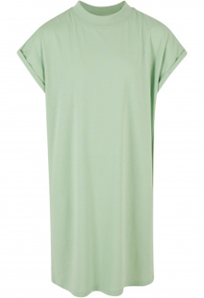 Girls Turtle Extended Shoulder Dress vintagegreen