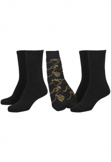 Luxury Socks Set black